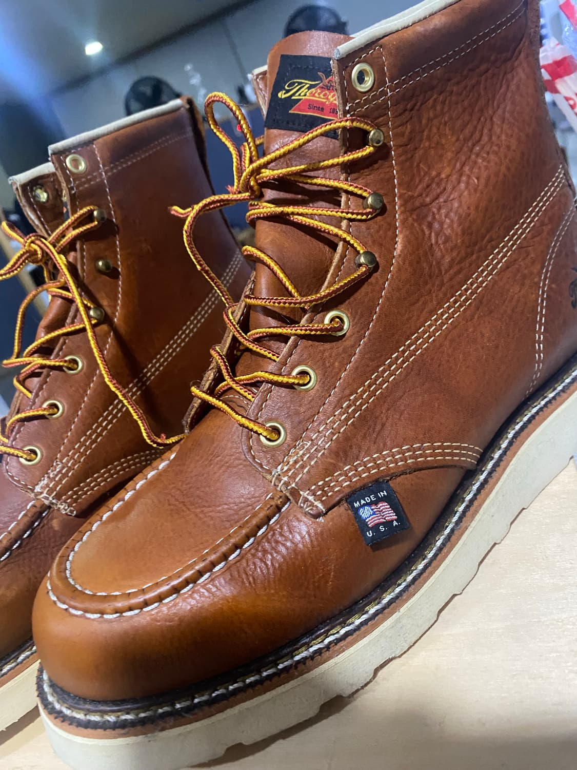 Thorogood 목토 워크 부츠 Made in USA(새상품) 상품이미지4