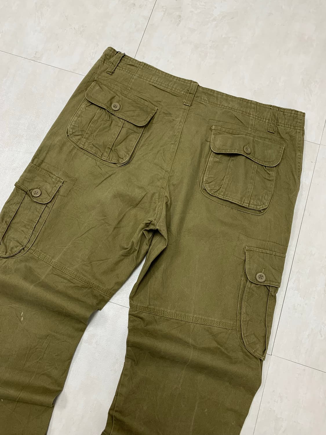 카키 카고 팬츠 #106 상품이미지5