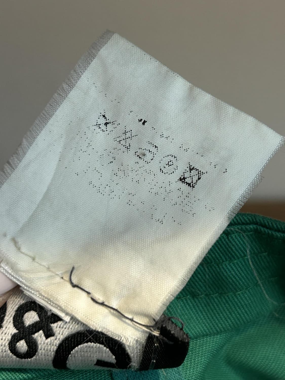 돌체앤가바나 D&G 스타일 워시 로고 캡 그린 상품이미지8