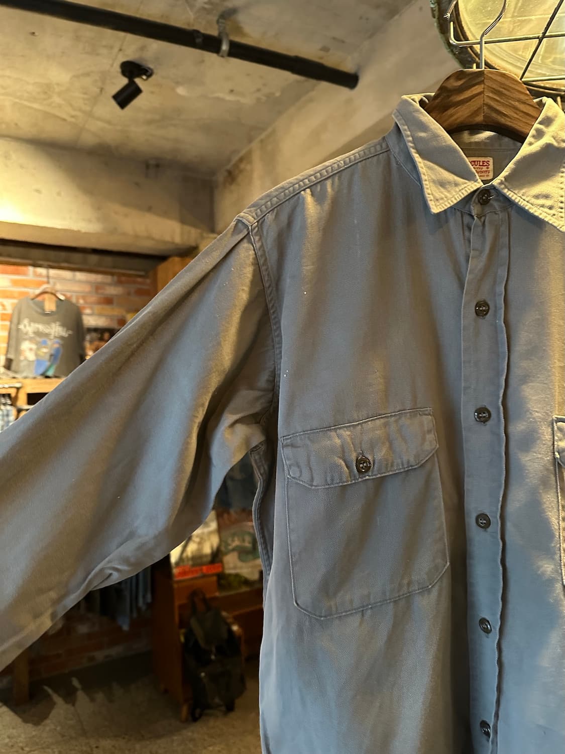 50s USA 빈티지 허큘리스 Hercules 셔츠 상품이미지4