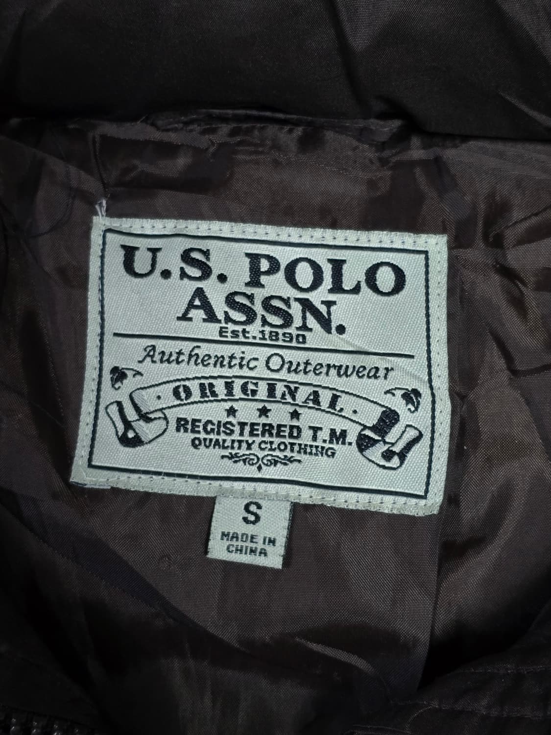 유에스폴로에센 다운 롱패딩 S사이즈 상품이미지8