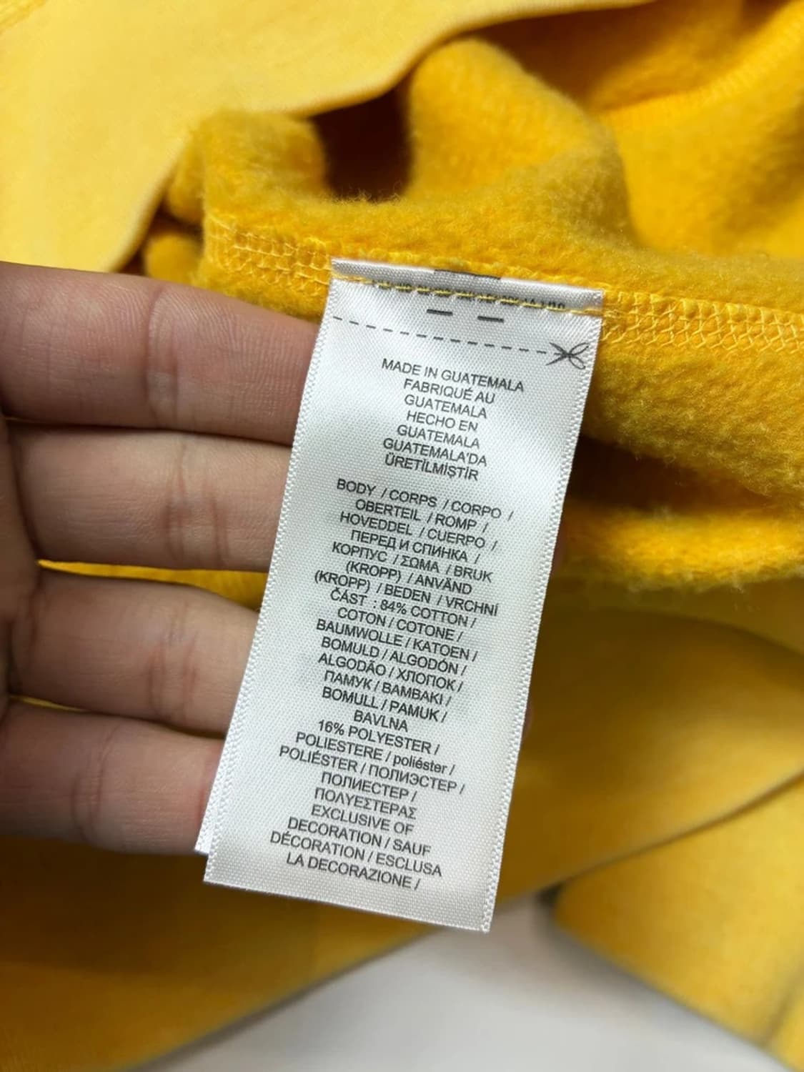 폴로 데님앤서플라이 헤비코튼 로고 후드티 PN8821 상품이미지8