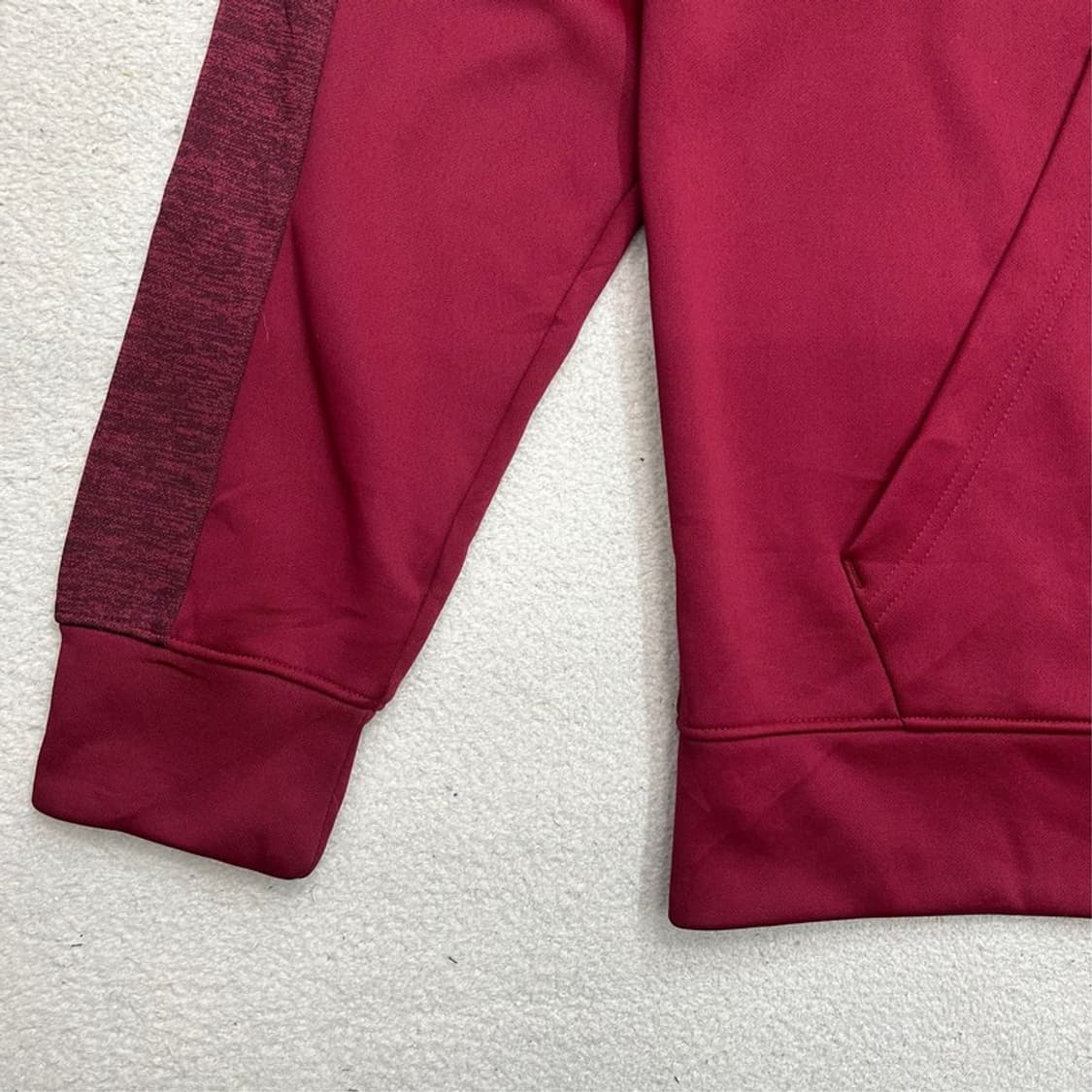 아디다스 컨템포 기모 후드집업 레드 L 상품이미지3