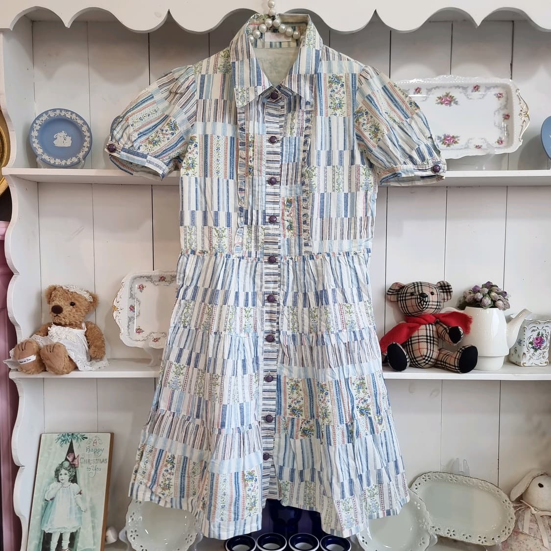 리즈리사(Liz Lisa) 패치워크  원피스 상품이미지1