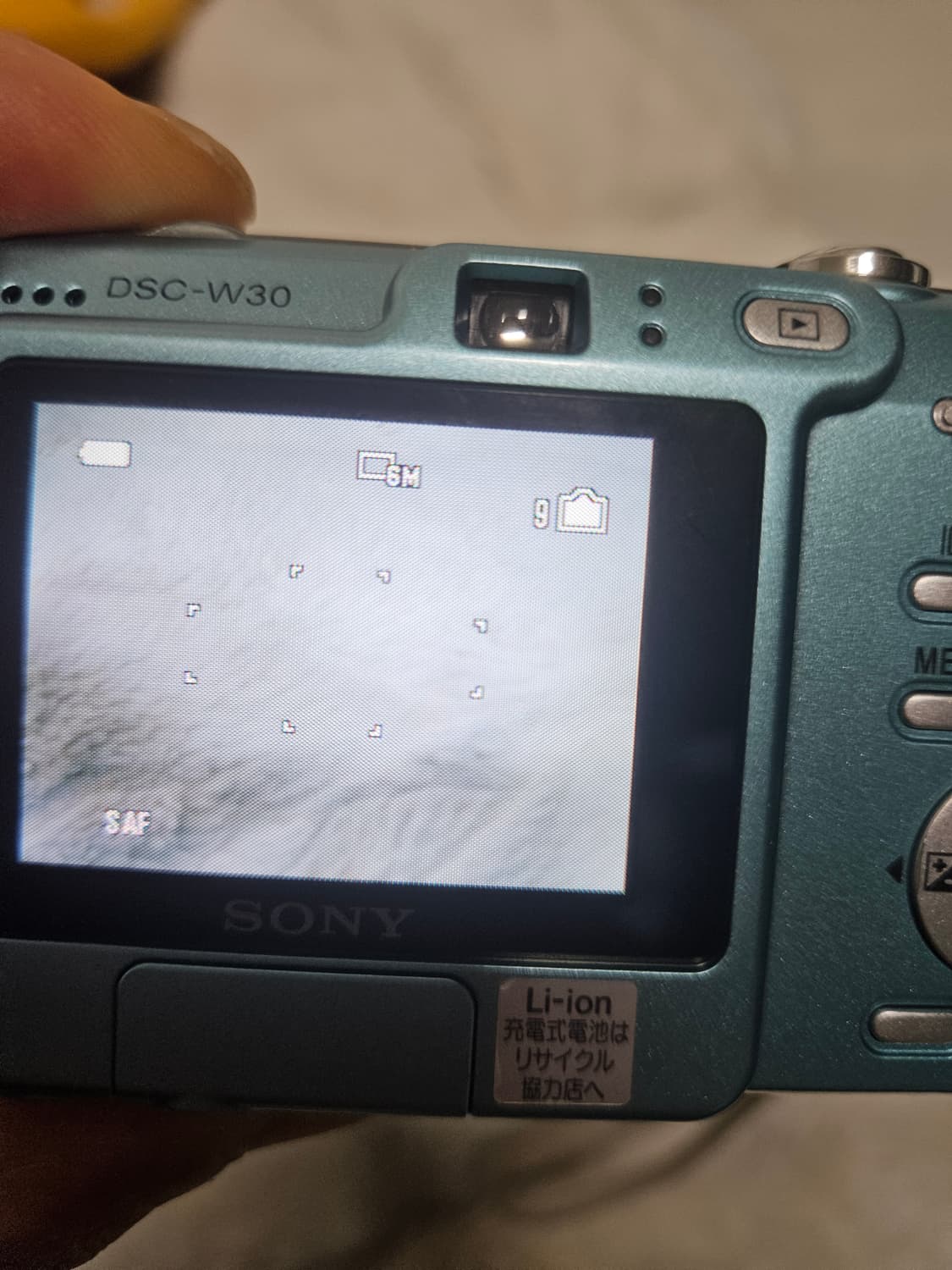소니 사이버샷 dsc-w30 레트로 디카 빈티지 카메라 상품이미지6