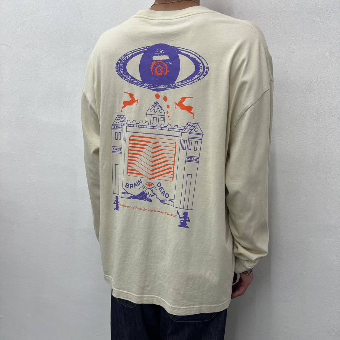 BRAIN DEAD 그래픽 롱슬리브 티셔츠 상품이미지2