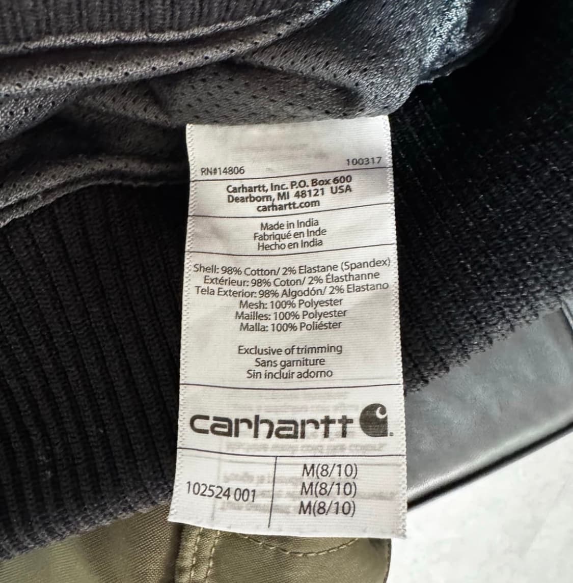 칼하트 러그드 플렉스 자켓 상품이미지3