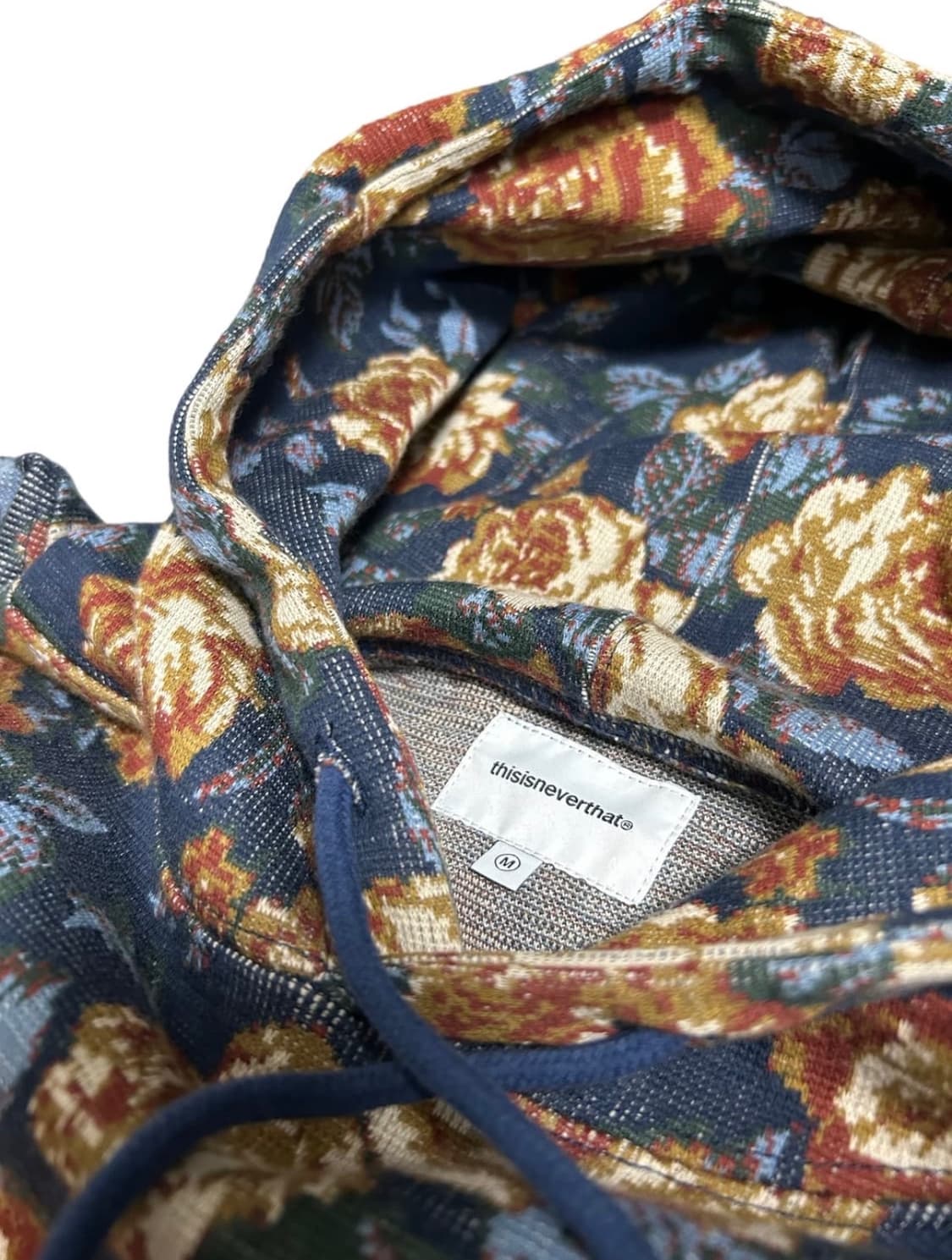 Thisisneverthat Jacquard Flower Hoodie 상품이미지3