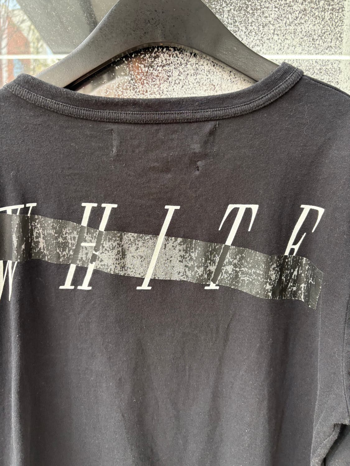 17ss Off White Mirror skull 롱슬리브 상품이미지6