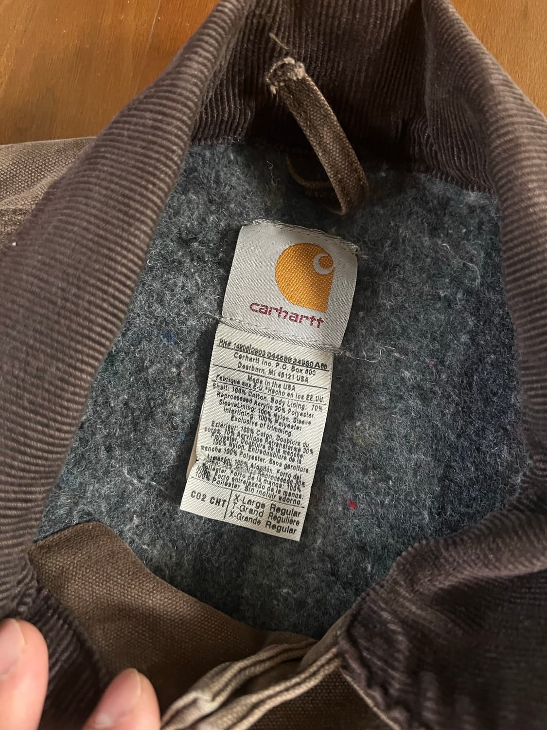 칼하트 초어 C02 CHT [XL] 상품이미지4