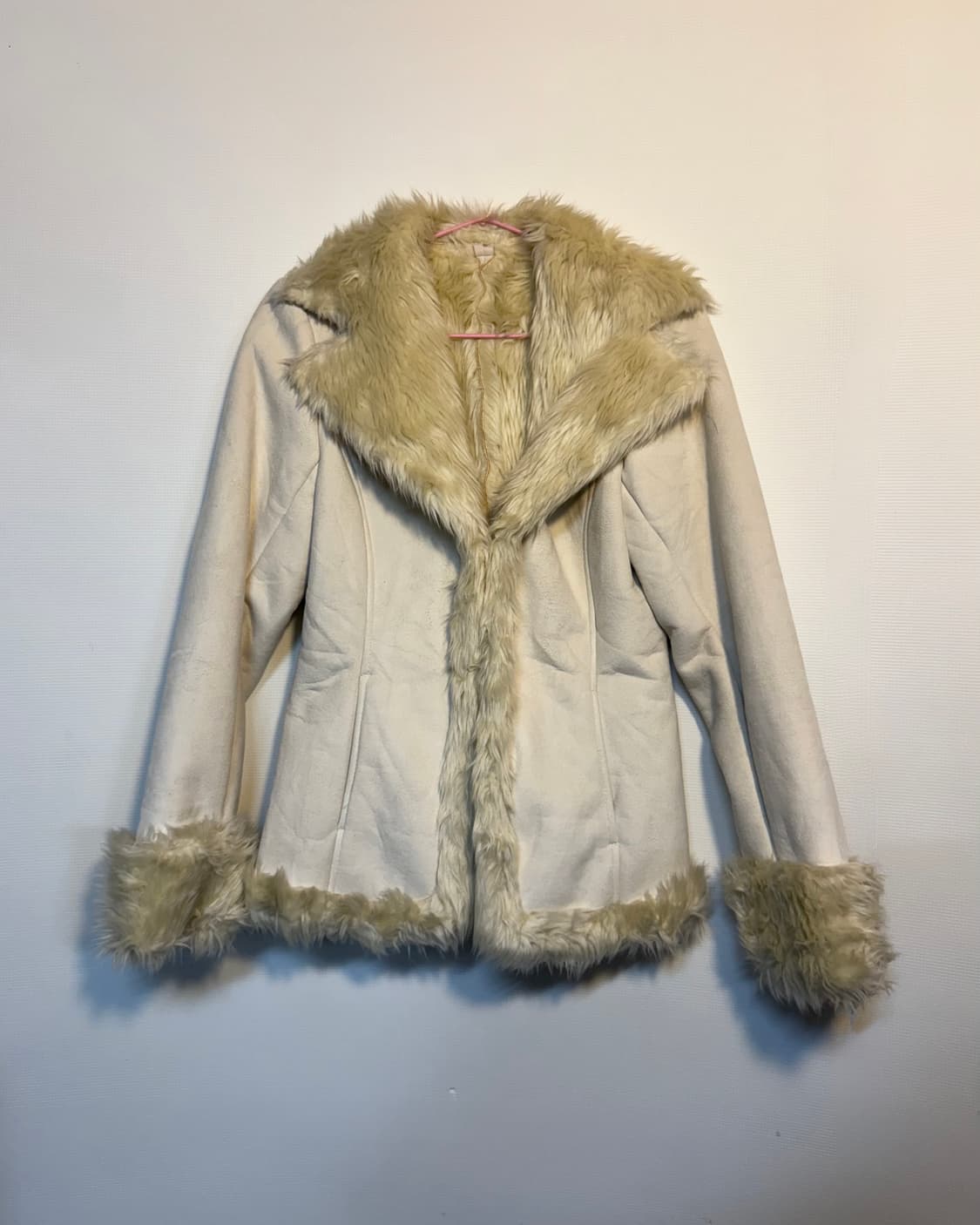 핀터레스트 무드 y2k 페이크 퍼 코트 상품이미지6