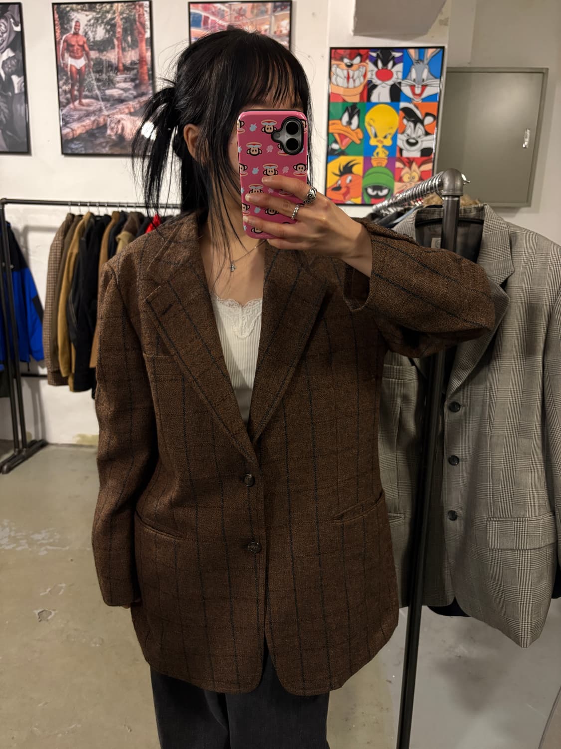 빈티지 블레이저 자켓 상품이미지3