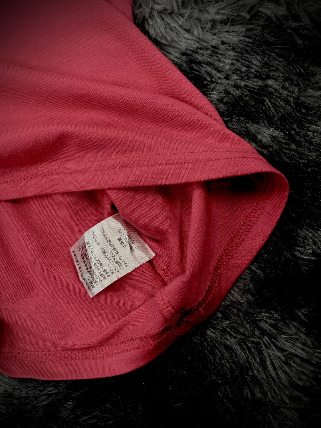 핑크 립 그래픽 큐빅 반팔 티셔츠 상품이미지6