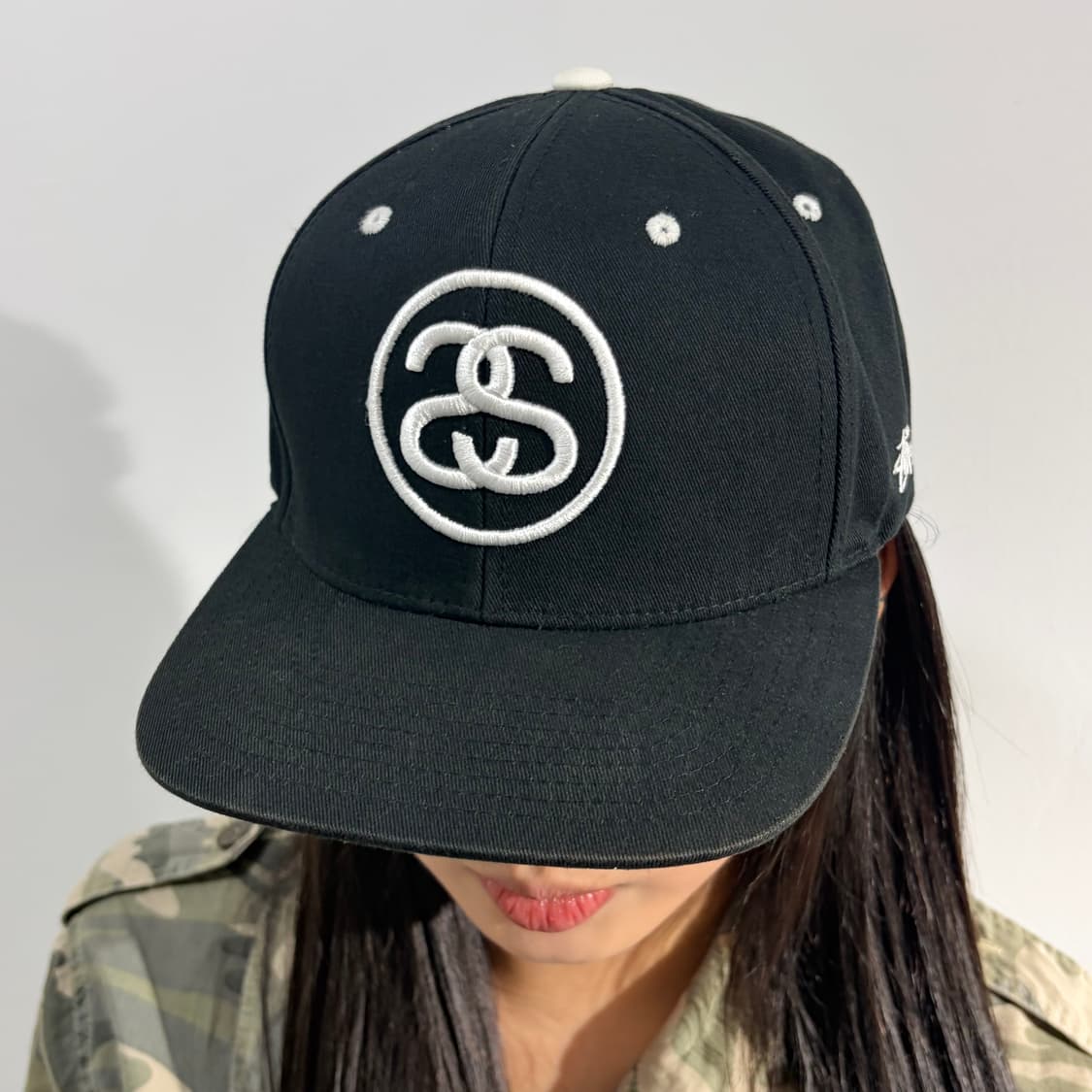 스투시 ss 스냅백 로고 모자 상품이미지4