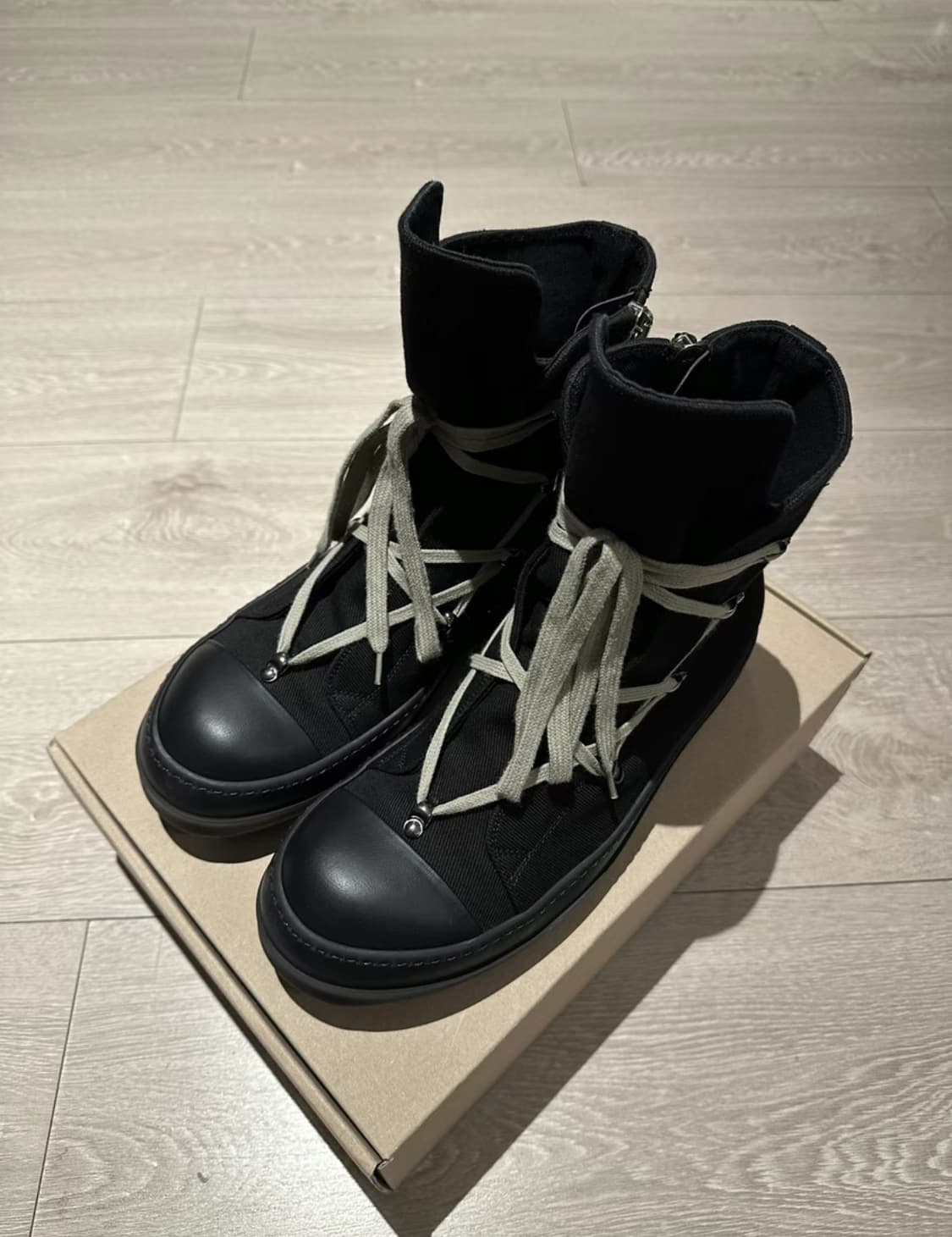 릭오웬스 다크쉐도우 HEXA 25ss 블랙 43 상품이미지1