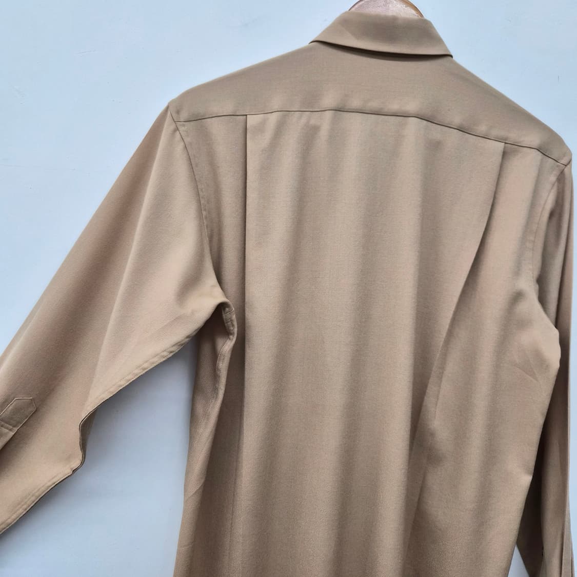 버버리 베이지색 긴팔 셔츠 여성 S 상품이미지10