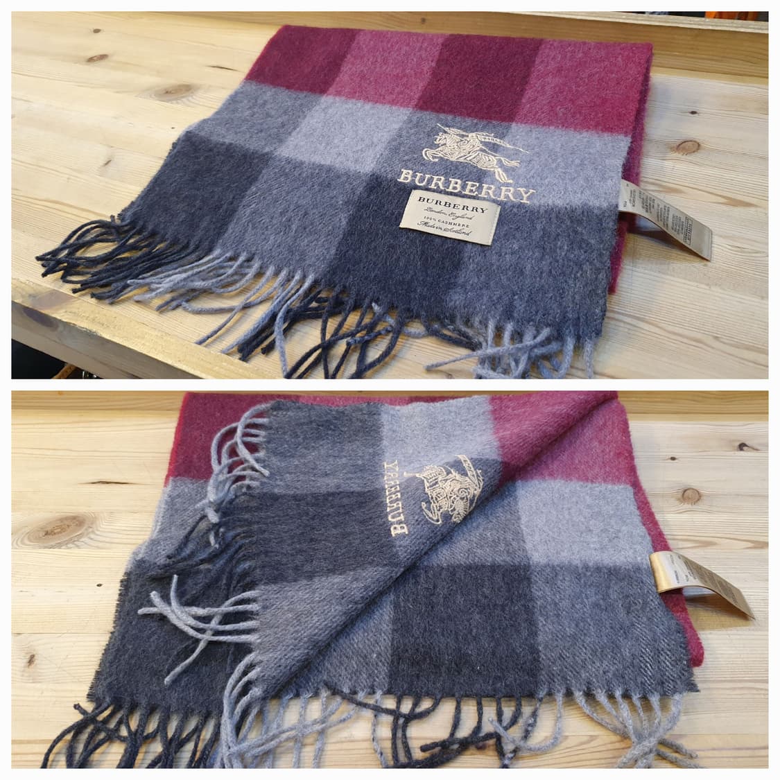 버버리 캐시미어 머플러 상품이미지4