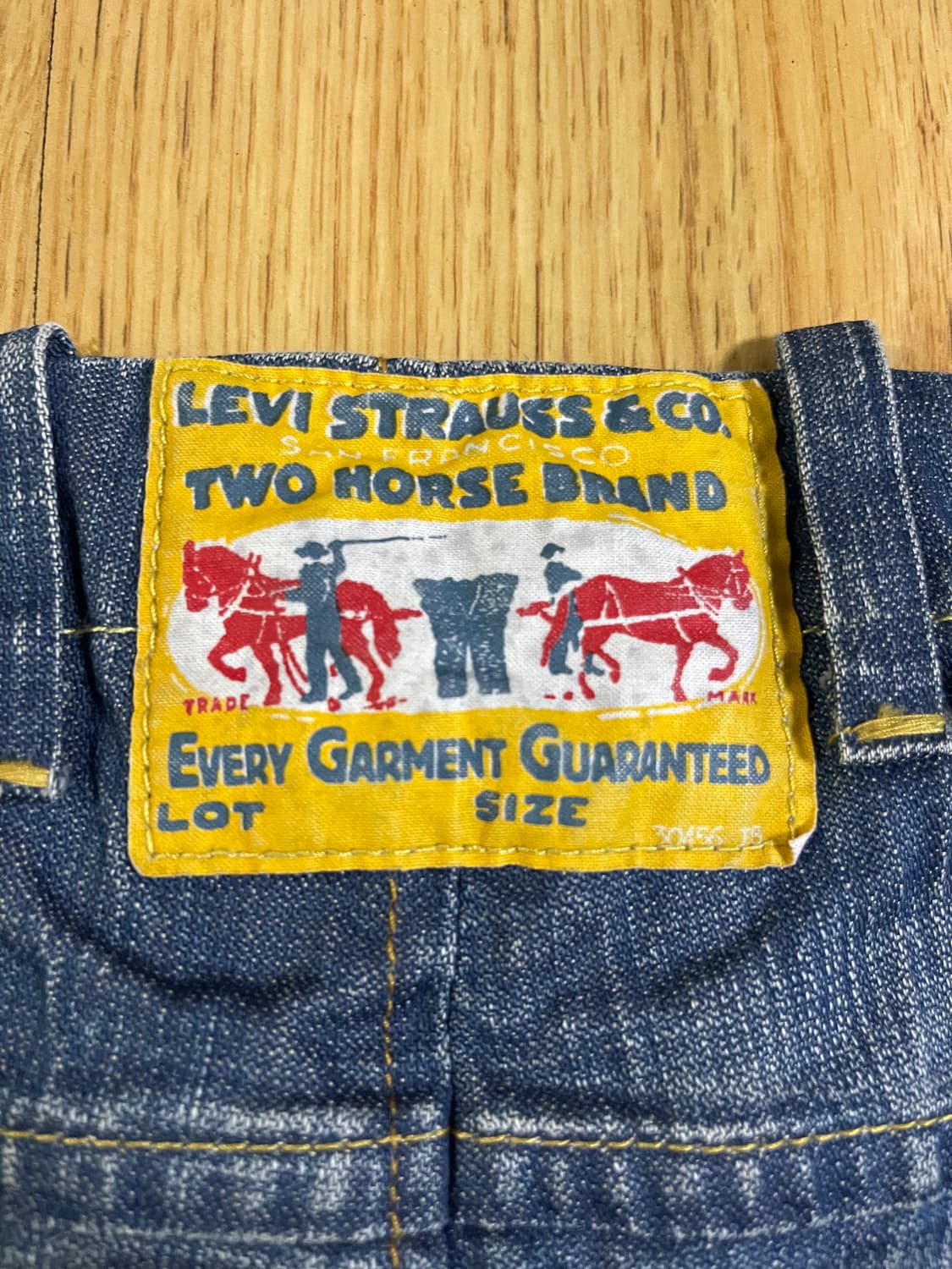 00s y2k 리바이스 509 와이드 상품이미지3