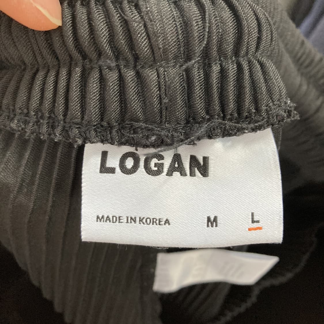 LOGAN 로건 남성플리츠팬츠 L 상품이미지4
