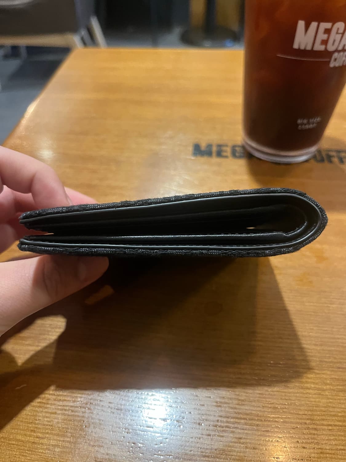 디올 오블리크 반지갑 블랙 상품이미지3