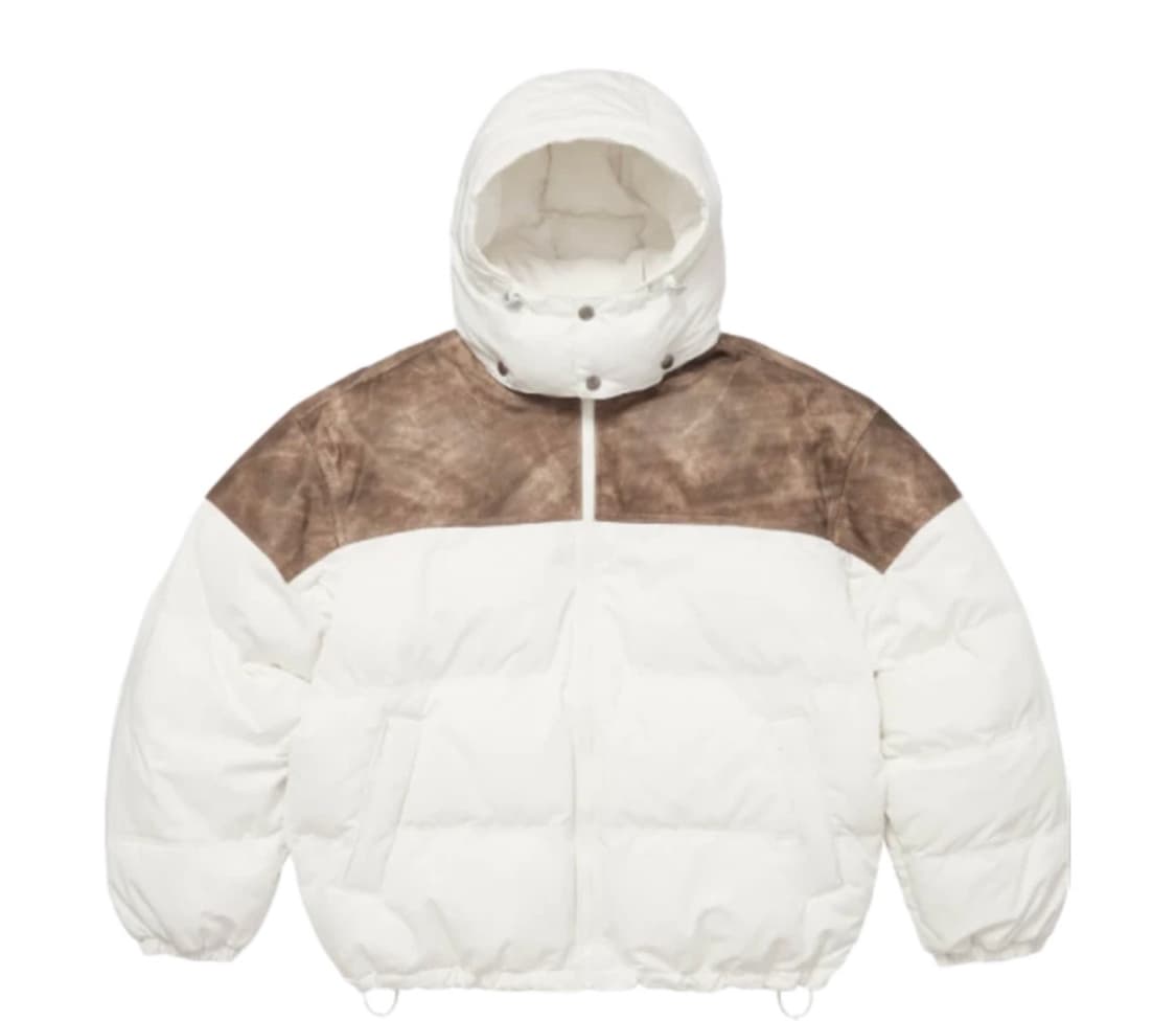 슈프림 요크레더 패딩 25FW 상품이미지1