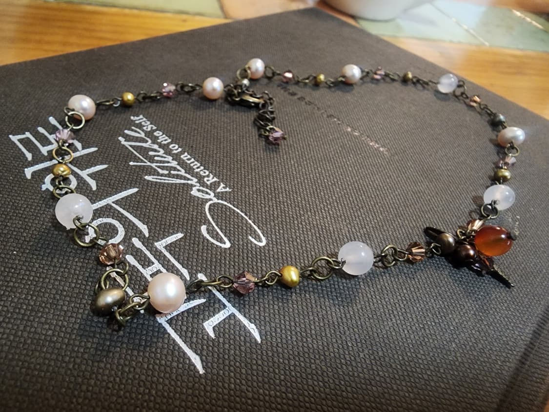 수공예 진주 원석 목걸이 상품이미지4