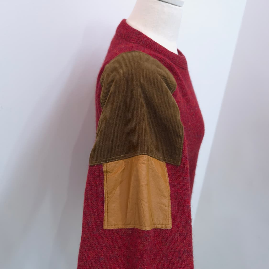 ixi:z 울 100% 헌팅 패치 니트 남녀공용 상품이미지5