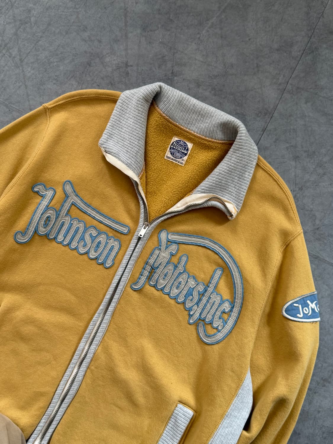 Toys McCoy 토이즈 맥코이 옐로우 스웻 집업 상품이미지6