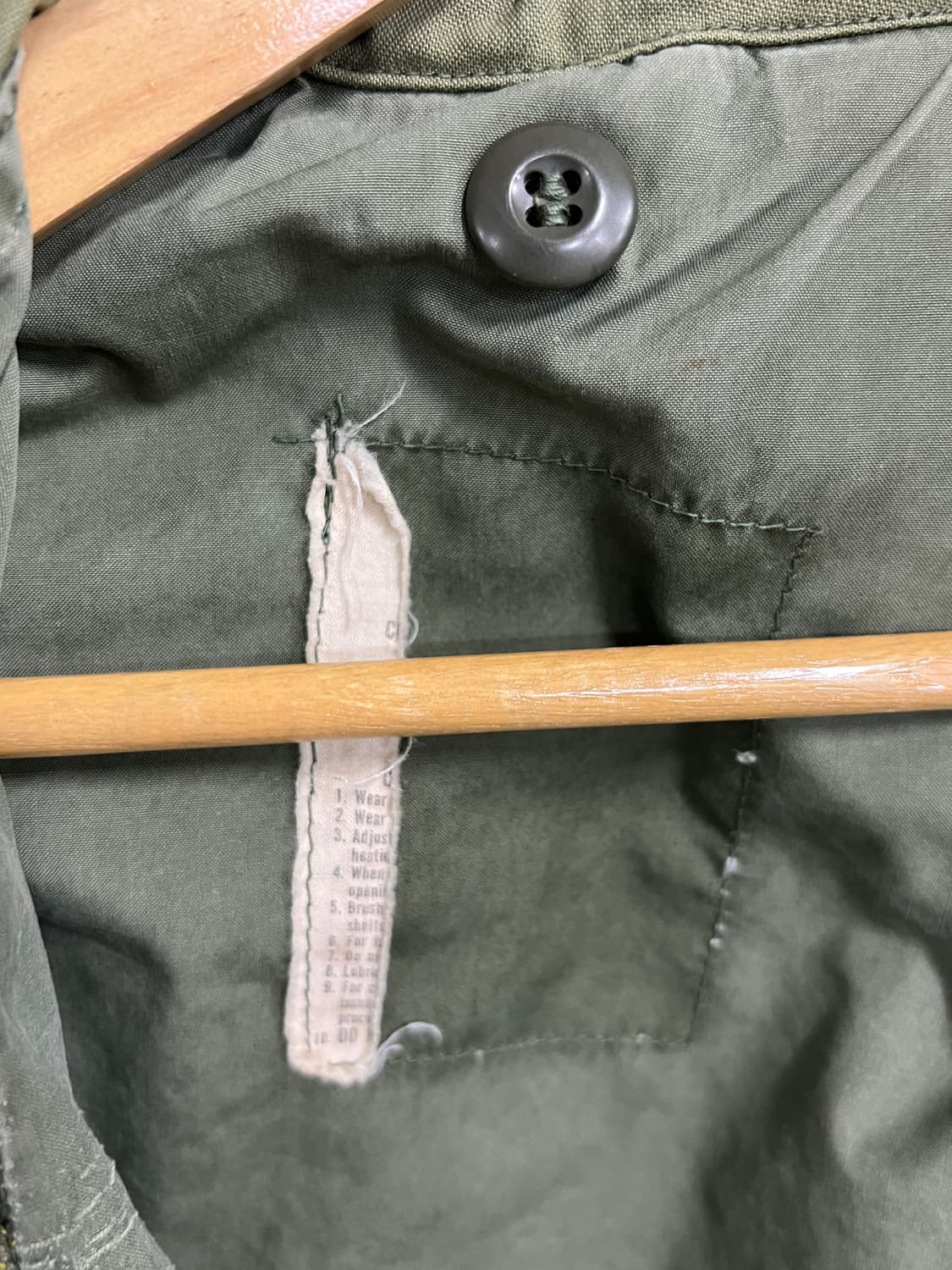 Military 밀리터리 오리지널 M-65 필드 자켓 상품이미지6