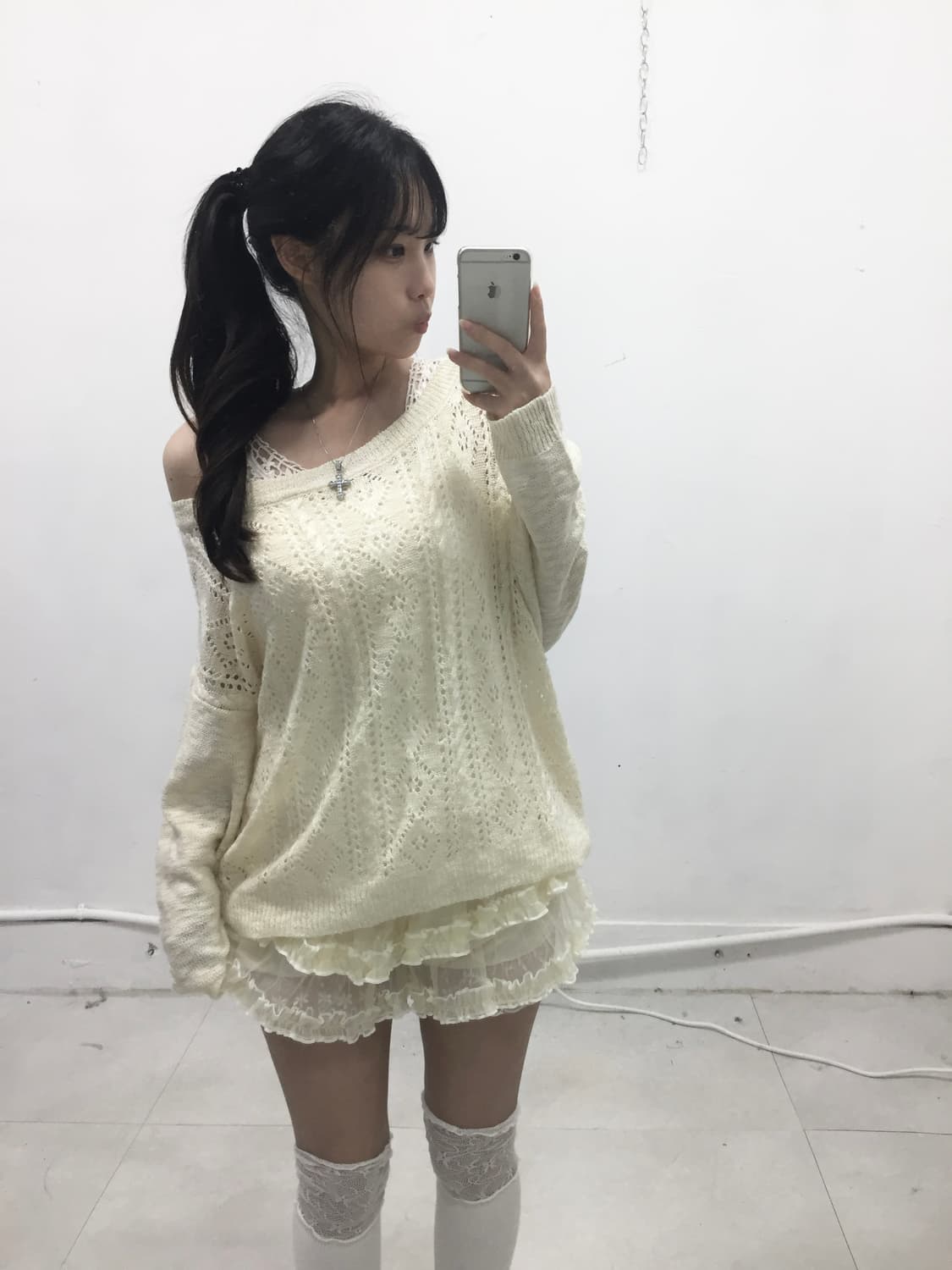 [ARCHIVES] 코디셋 ! 로걀 코리락쿠마 달천깔 니트 코디셋 상품이미지1