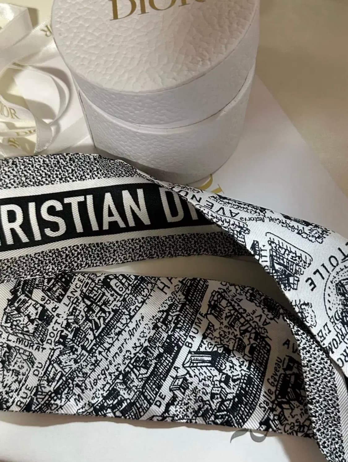 [새상품] 디올 Dior Plan de Paris 미차 스카프 상품이미지3