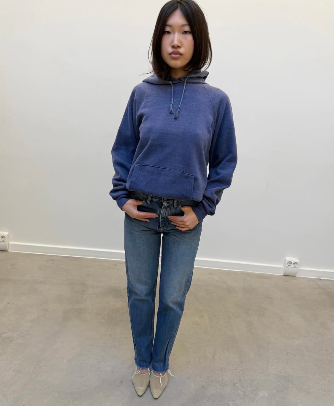 빈티지 칼하트 페이디드 후디 USA 상품이미지10