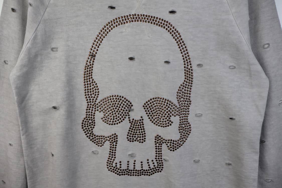 Vintage Skull Cubic Sweatshirts 상품이미지5
