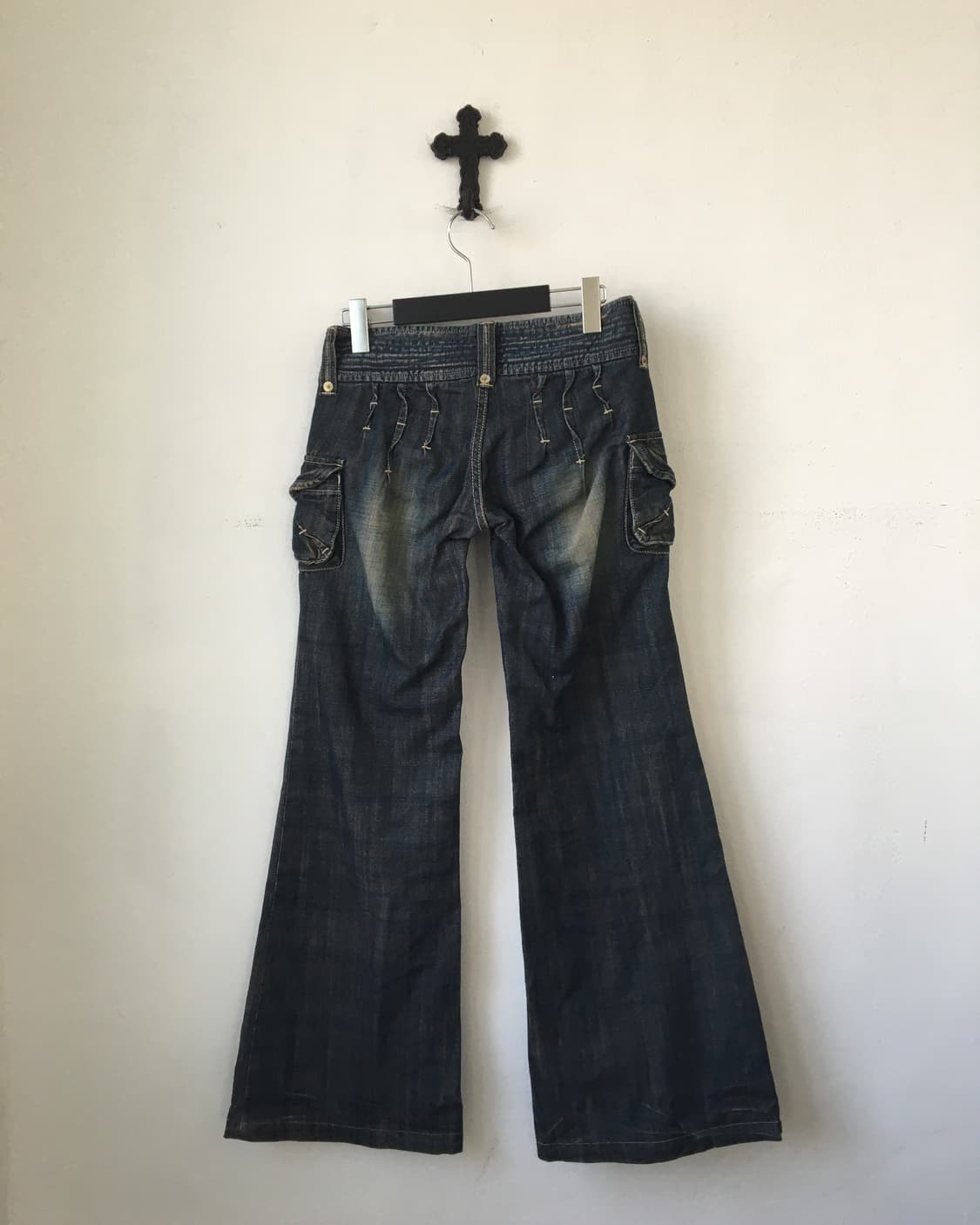 Multi pocket point washing denim pants 상품이미지3