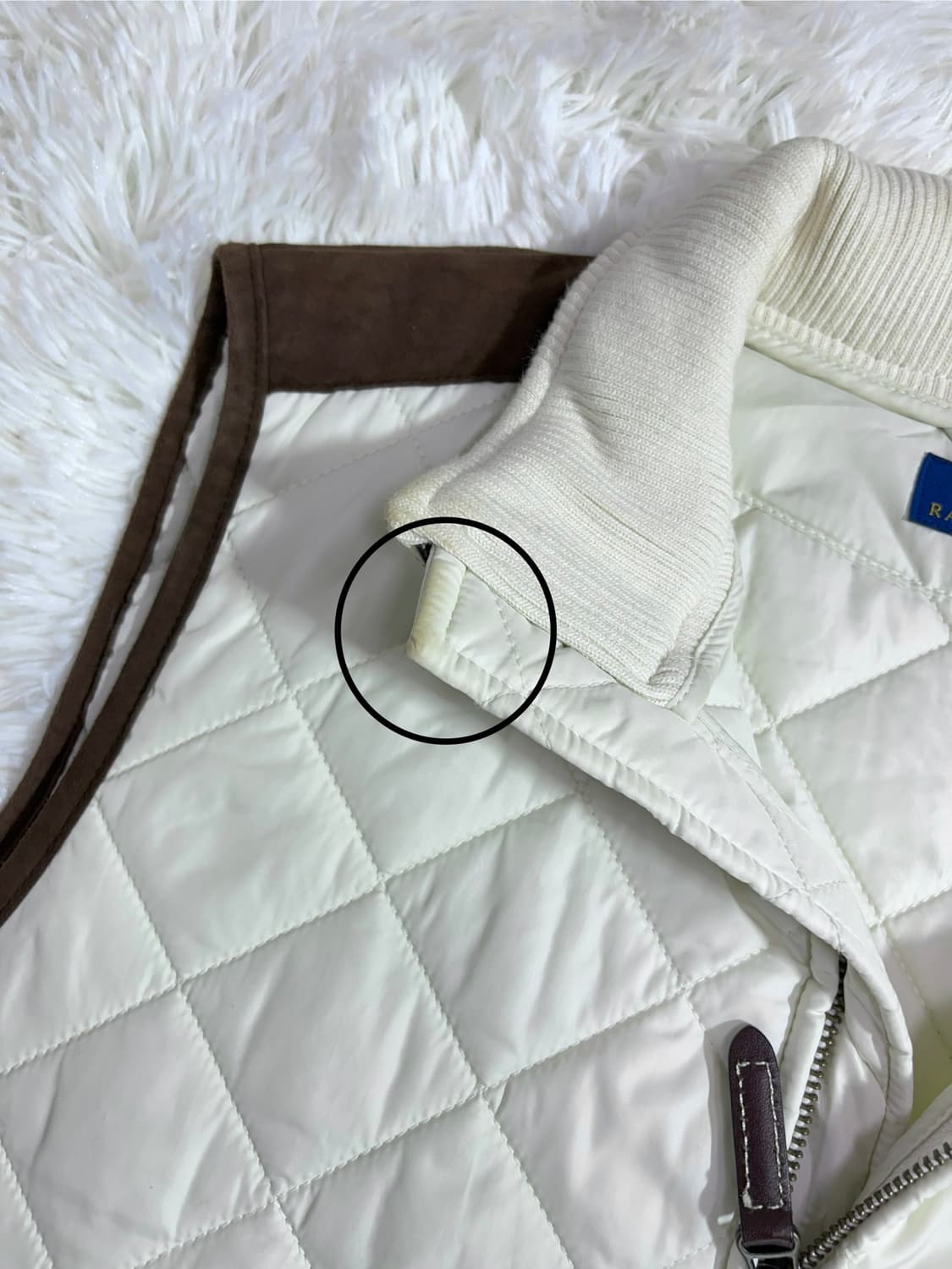 폴로 랄프로렌 화이트 투웨이 패치로고 베스트  상품이미지10