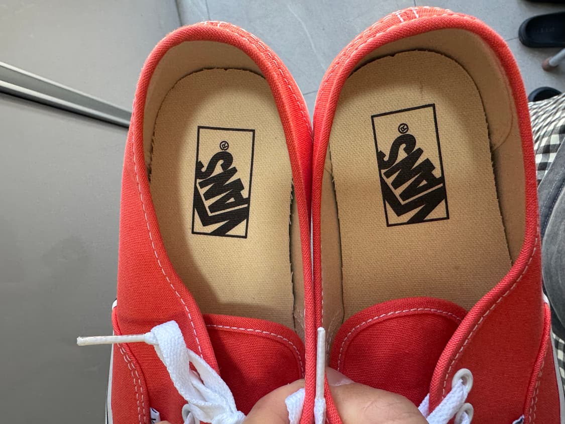 반스 어센틱 오렌지 260 상품이미지2