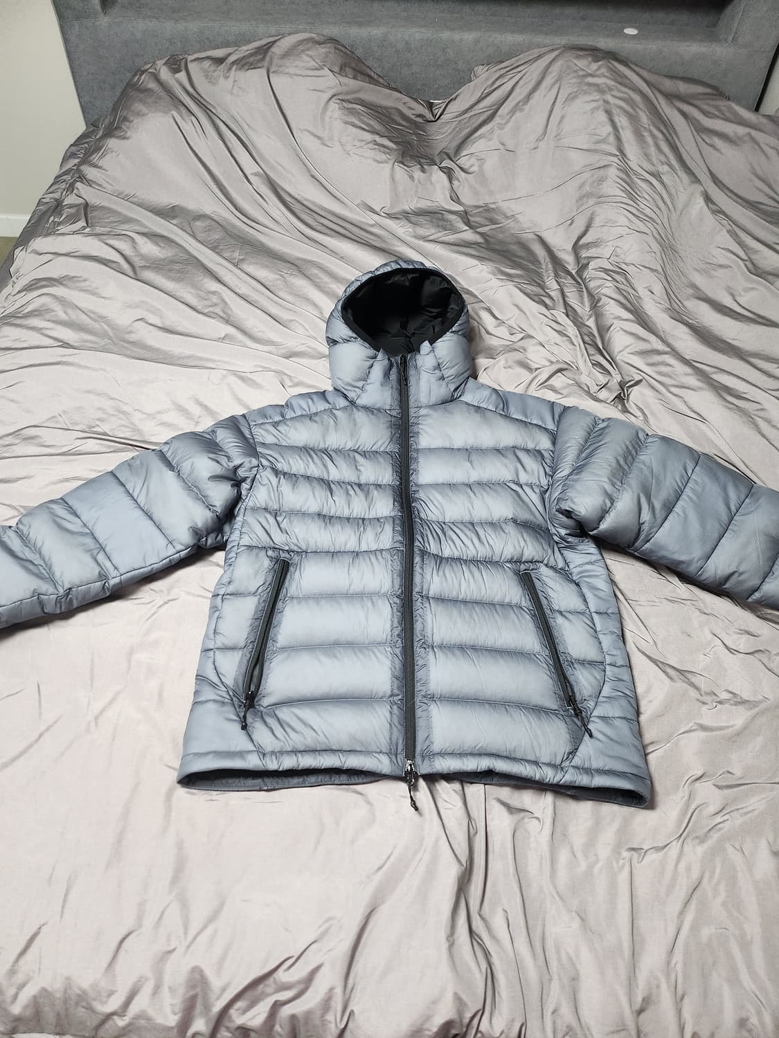 모이프 경량패딩 블루 상품이미지1