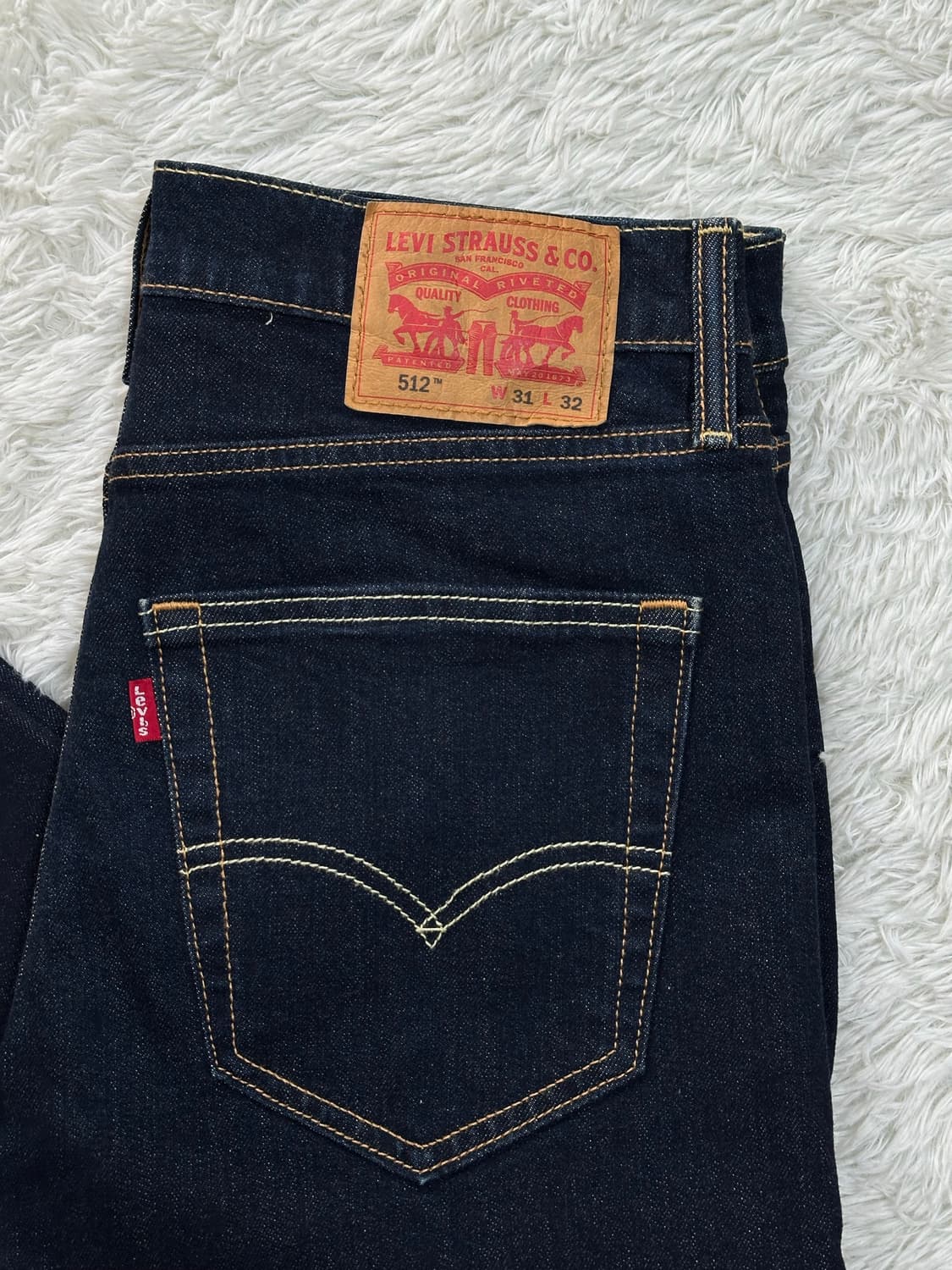 리바이스 512 슬림핏 청바지 W31 L32 상품이미지2