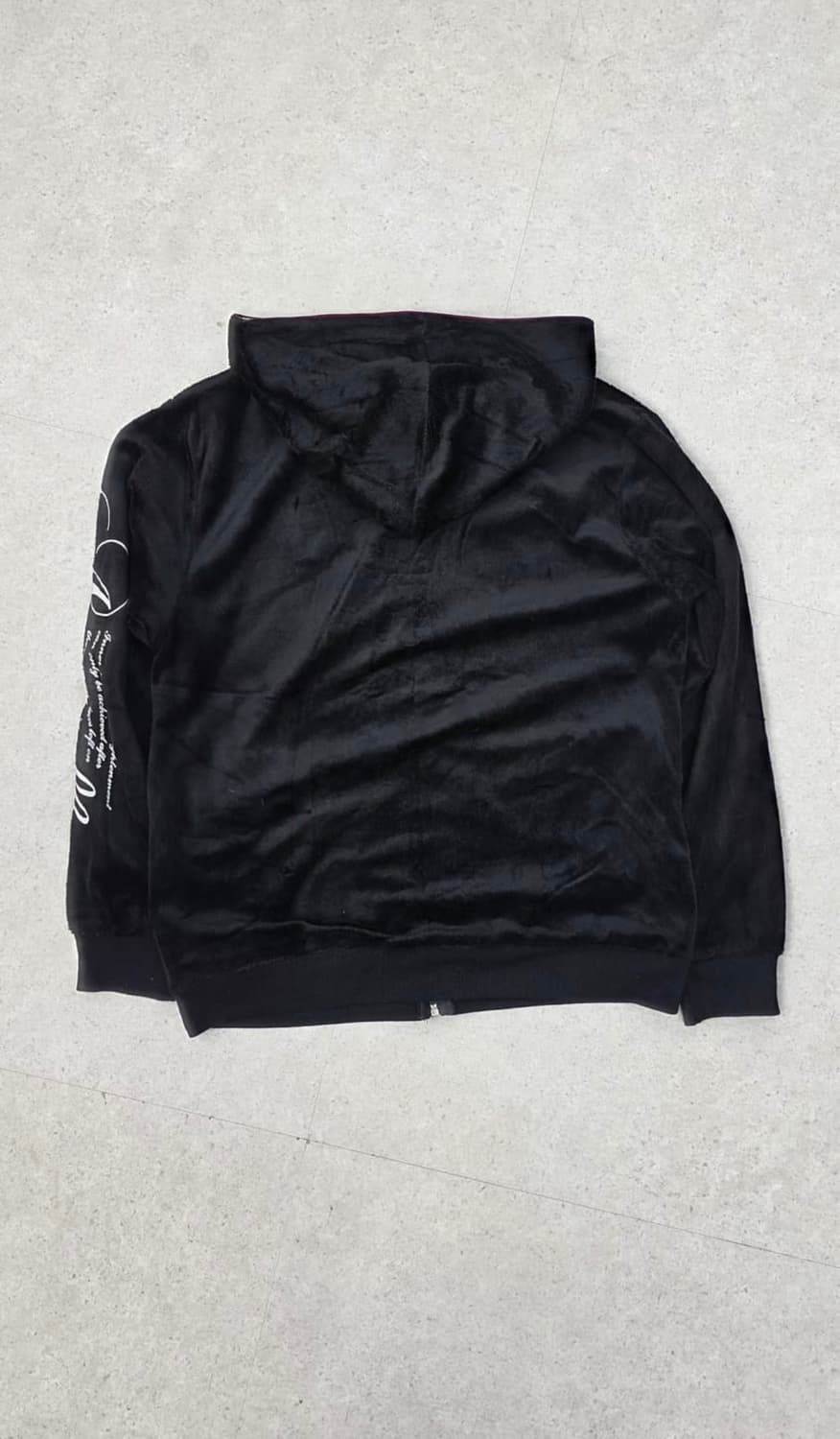 에어워크 벨벳 후드집업 상품이미지3