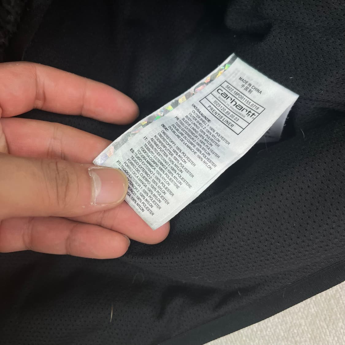 100 칼하트 포켓 양털 플리스 자켓 상품이미지3
