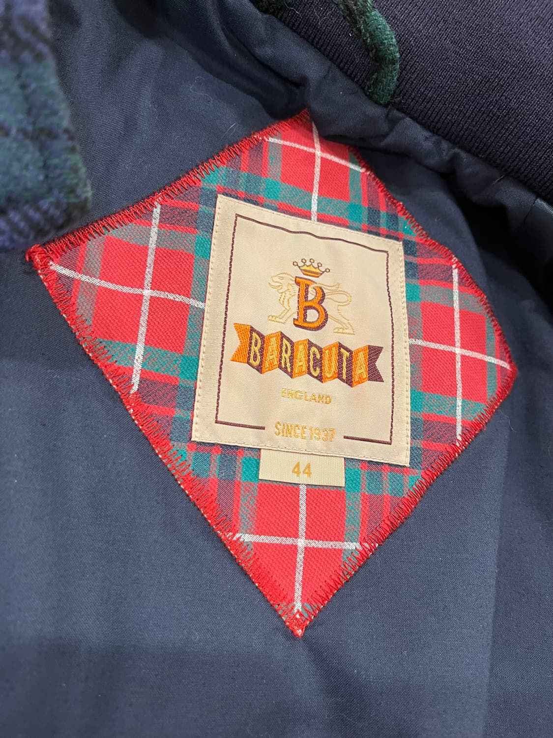 바라쿠타 G9 셰틀랜드 울 블랙와치 자켓 44(xl) 상품이미지6