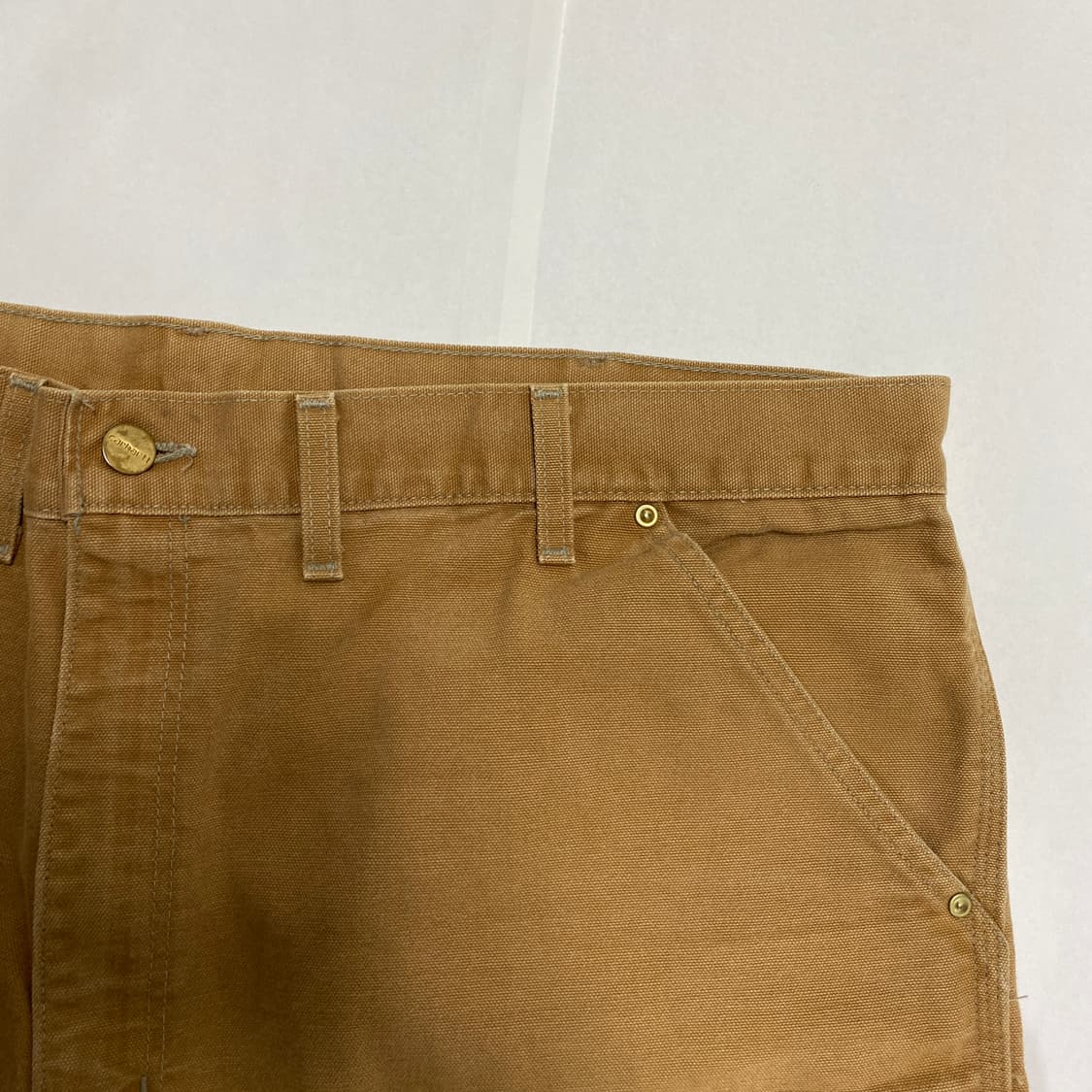 90년대 미제 칼하트 더블니 팬츠 (바람개비 택) 상품이미지7