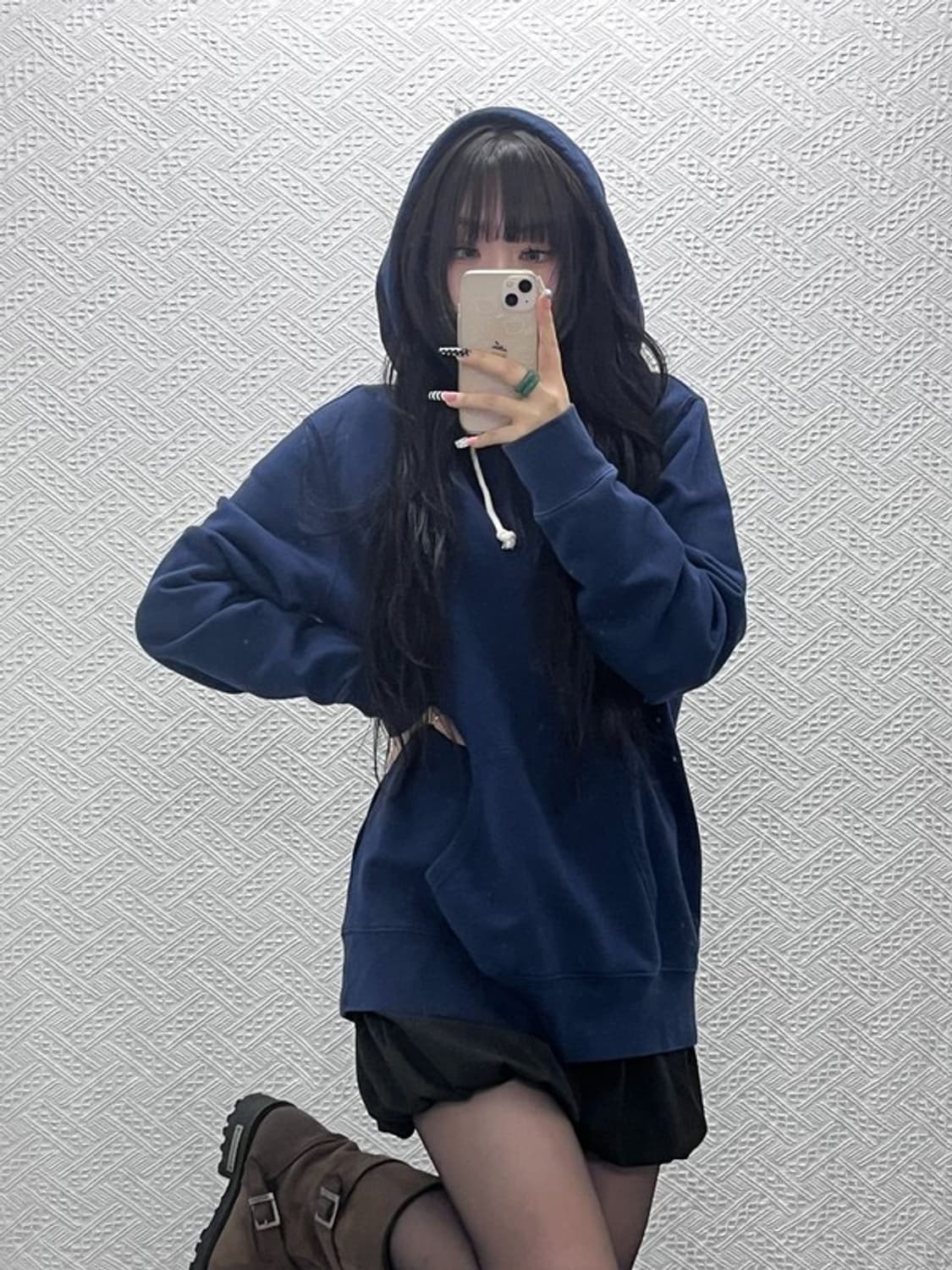 리바이스 올드스쿨 레트로 체스트로고 후드티 L C10620 상품이미지1