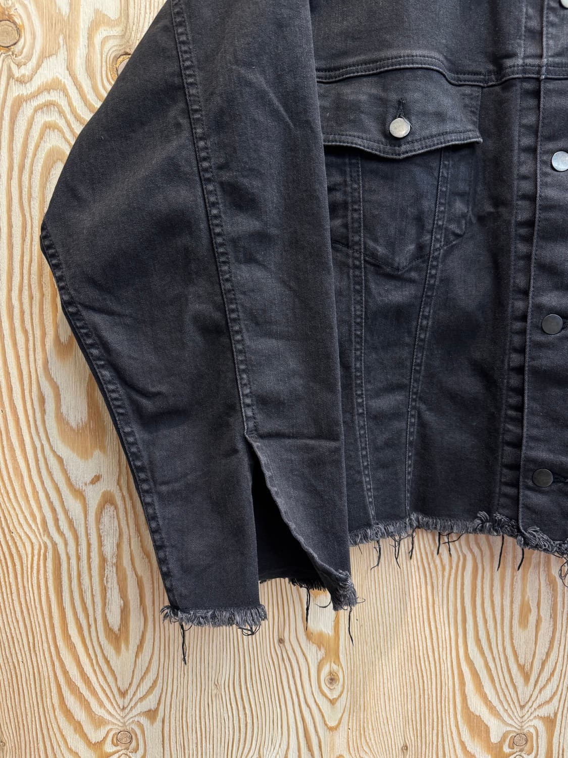 HARE 데미지 크롭 자켓 상품이미지2