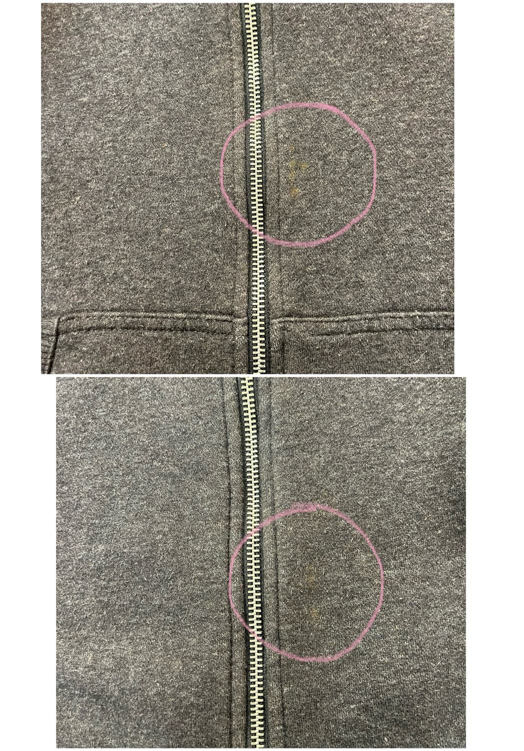 아디다스 기모 투웨이 후드집업 차콜 #csz2855 상품이미지6