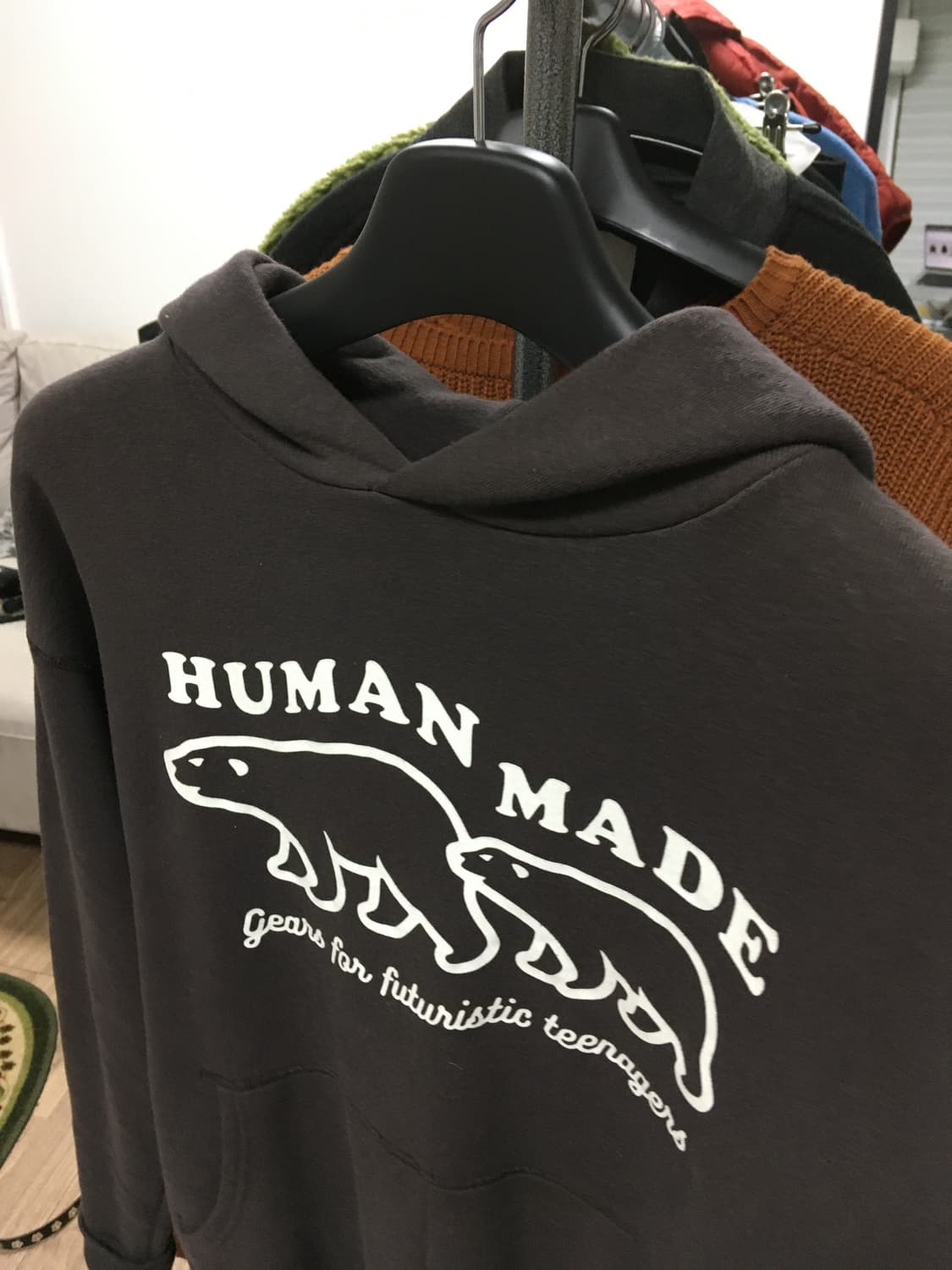 휴먼메이드 후드티 L사이즈 상품이미지3