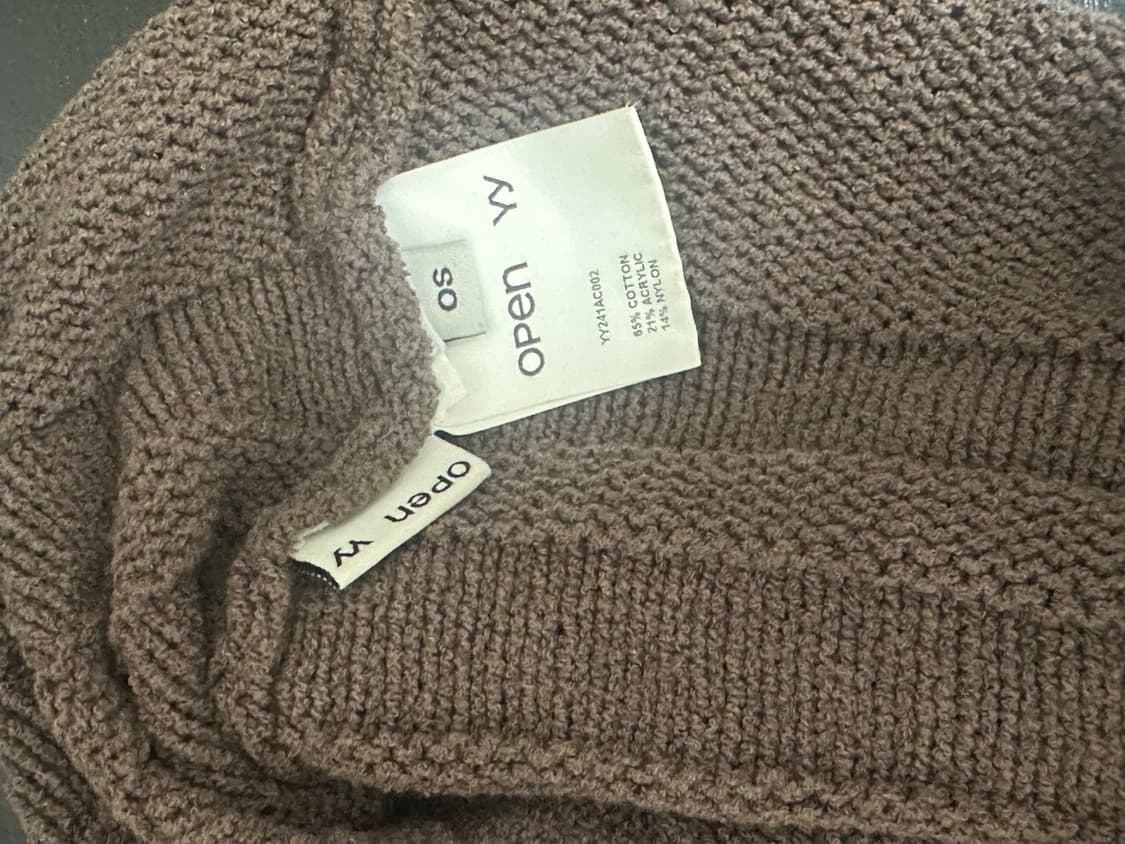 Openyy ROLLED RIDGE BEANIE, BROWN 상품이미지3