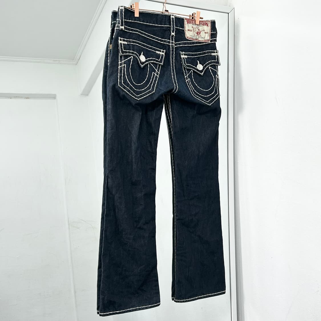 트루릴리전 월드투어 부츠컷 데님 팬츠 상품이미지5