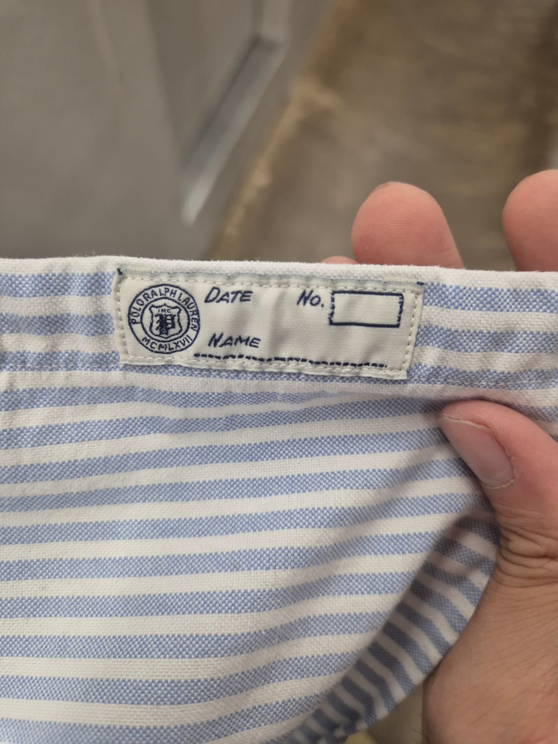 폴로 스프라이트셔츠 블루 L 상품이미지5