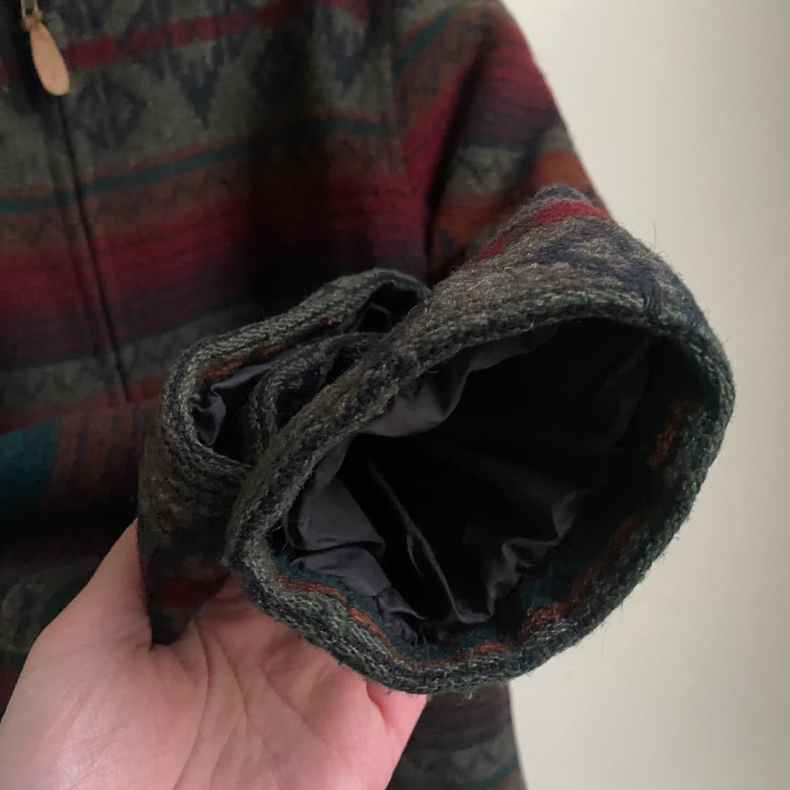 🌊LLBean Aztec wool blanket coat 상품이미지6